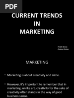 Current Trends in Marketing