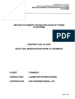 Methodstatement and RiskAssessment