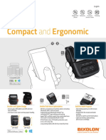 Bixolon 3 Inches Thermal Mobile Printer Usb Bluetooth