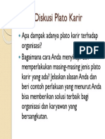 Bahan Diskusi Plato Karir