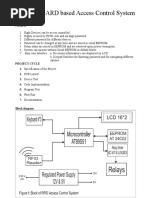 Smart Card Baed Access Control System