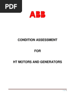 Condition Assessment - HT Machine PDF