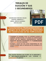 Materiales de Construcción y Sus Efectos Secundarios 2015