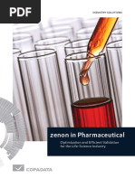 Zenon in Pharmaceutical: Industry Solutions