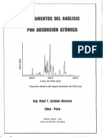 Fundamentos Del Análisis Por ABSORCIÓN ATÓMICA PDF