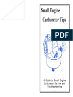 A Guide To Small Engine Carburetor Service and Troubleshooting