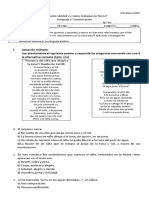 Evaluación Unidad 2 Lenguaje y Comunicación