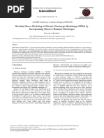 Residual Stress Modeling in Electric Discharge Machining (EDM) by