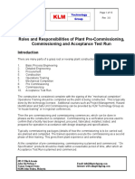 Roles and Responsibilities of Plant Commissioning Rev 3 PDF