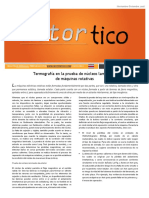 2016 NOV-DIC - Termografia en La Prueba de Nucleos Laminados en Maquinas Rotativas