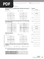 Holt Algebra 1 - Chapter 04 - Quiz 1