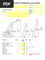 Terra Aqua Gabion Gravity Retaining Wall Calculator Ver 1.0a