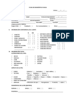 Ficha de Disgnóstico Facial