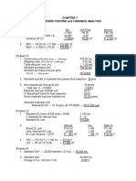 Ch07 Standard Costing and Variance Analysis PDF