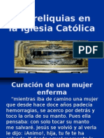 Las Reliquias en La Iglesia Católica