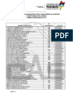 4 Resultado Das Inscrições em Ordem Alfabetica - Turma Vespertino 3 e 5