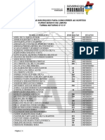 6 Resultado Das Inscrições em Ordem Alfabetica - Turma Noturno 3 e 5