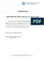 ABNT NBR 5361 - Disjuntores de Baixa Tensao PDF