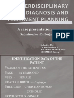 Interdisciplinary Diagnosis and Treatment Planning