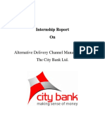 Alternative Delivery Channel of Bank