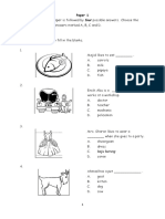 Best Answer From The Answers Marked A, B, C and D.: Paper 1