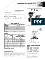 General Service Solenoid Valves: Features