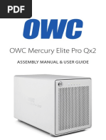 OWC Mercury Elite Pro Qx2: Assembly Manual & User Guide