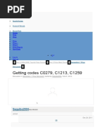 Getting Codes C0279, C1213, C1259: Saquibs2004