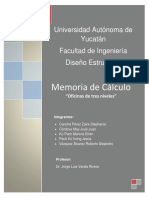 Oficina de 3 Niveles - Memoria de Calculo Estructural