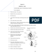 Perineal Care: Figure 16.2, Giving Peri Care To Females