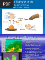 Heat Transfer in The Atmosphere