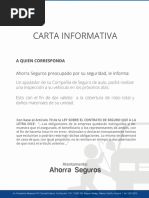 Bienvenida A Ahorra Seguros PDF