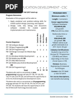 Mobile Application Development CSC