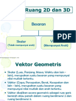 3 Matriks Ruang Vektor Ruang 2D Dan 3D