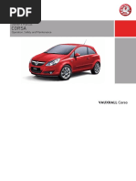 Corsa Owners Manual August 2007