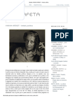 ARENDT - Verdad y Política