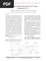 Raspberry Pi 3 Home Automation Based On IoT