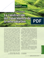 L. Bermudez, Educación e Intersubjetividad PDF