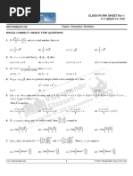 Complex Numbers