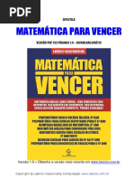 Apostila Matematica para Vencer 10 PDF