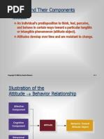 Attitudes and Their Components