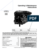 Briggs Intek 25HP V-Twin Manual - 274794