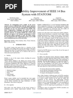 Transient Stability Improvement of IEEE 14 Bus System With STATCOM 1