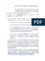 Estudio de Los Procesos y Técnicas Tradicionales Contemporáneas de Las Artes