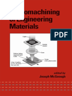 Micromachining of Engineering Materials