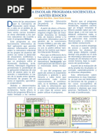 Convivencia Escolar: Programa Sociescuela José Ignacio Recio Rivas