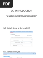 Vat Setup in Peoplesoft - 1