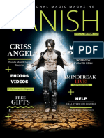 Vanish Magic Magazine CRISS ANGEL