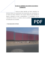 Contaminación en El Distrito de Nuevo Chimbote