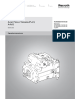 Axial Piston Pump Variable Displacement Bosch Rexroth A4VG 1421398966 PDF